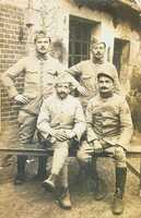  1914-1918 Quatre soldats francais Four French soldiers.jpg 